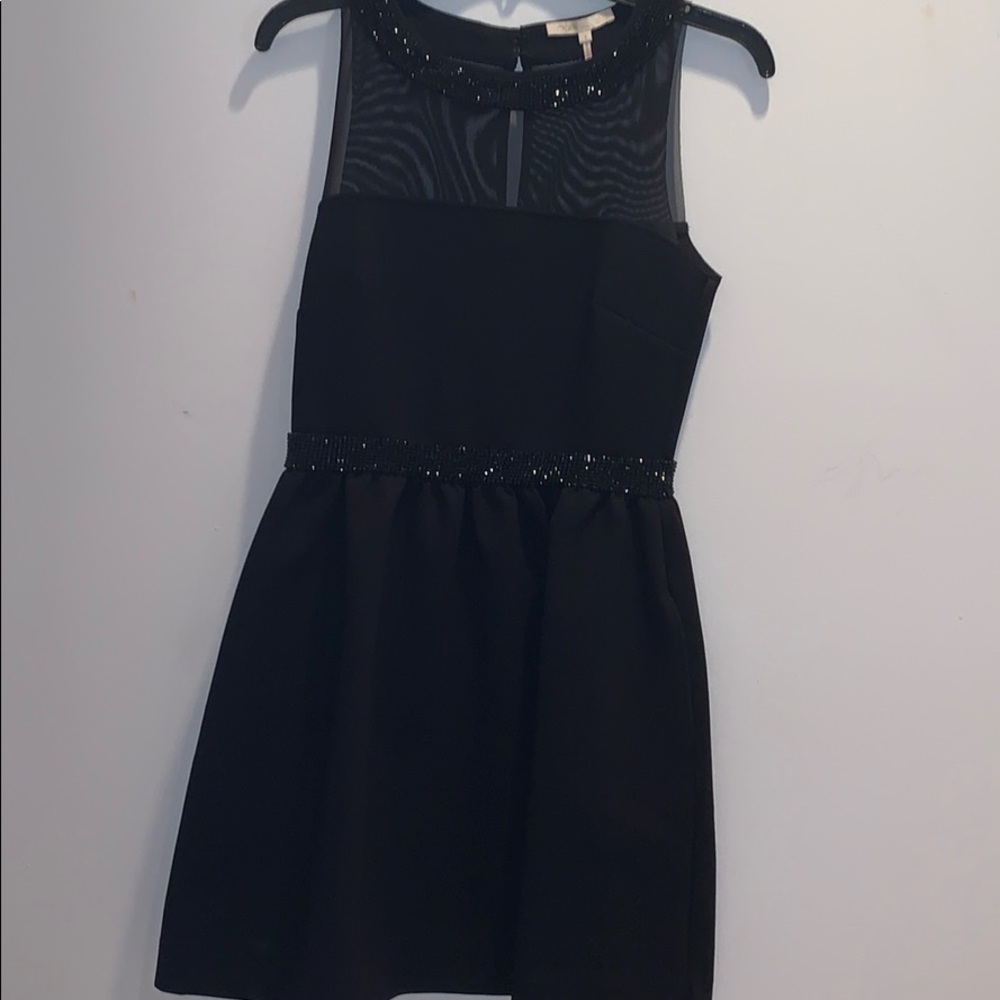 black dress